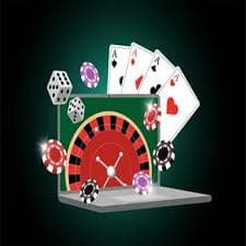 Visual dinamis gacormania dengan tema slot online dan sportsbook